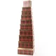 Novogodišnja kutija gold tartan ( 50626 )