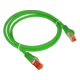 Patch kabel S/FTP kat 6A LSOH 3,0 m zelen ALANTEC
