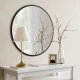 Hanah Home ogledalo crno