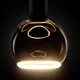 SEGULA LED globusna svetilka Plavajoča, E27 črna G150 4 W 922 dim - črna, zlata - Steklo