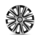 Autostyle Pokrovi platišč Nardo Black/Silver 16