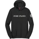 Pink Floyd Logo & Prism Applique (Embellished) Black XL Kapuco