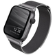 UNIQ strap Dante Apple Watch Series 4/5/6/SE 44mm. Stainless Steel graphite (UNIQ-44MM-DANGRP)