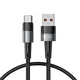 Tech-protect Ultraboost kabel USB/USB-C 66W 6A 25cm, siva