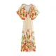 B by Ted Baker Obleka za na plažo svetlo rumena / travnato zelena / oranžna