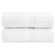 Vidaxl vidaXL Premium brisače SOLUND, 2 kosa, bele, 30 x 50 cm, 600 g/cm2