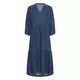 CULTURE Obleka Lava moder denim