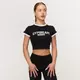 GymBeam Women‘s Varsity T-Shirt Black