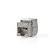 Nedis Keystone | CAT7 | RJ45 Hona | S/FTP | Kovina | Lada