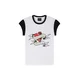 Ed Hardy Majica Broken Hearts svetlo rumena / rdeča / črna / bela