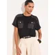 Lipsy Majica antracit/črna