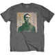 Liam Gallagher Monochrome Charcoal Grey M Majica