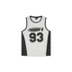 AND1 Majica 93 Airtex črna/bela