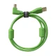 UDG Ultimate Audio Cable USB 2.0 A-B Green Angled 2m