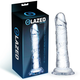 Glazed realistični prozirni dildo 19 ili 21,5 cm