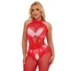Bodystocking H3137 - Crvena, XL/2XL