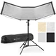 K&F CONCEPT Quick-Release Curved Reflector-Two Moves to Soft Light