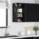 Viseći ormarić Crni hrast 30 x 29,5 x 60 cm Konstruirano drvo