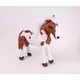 Plišasta figura konja – 34 cm, stoječa