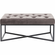 Meblo Trade Klupa Crossover Grey Black 90X40 40x90x40 cm