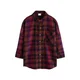 Next Bluza rjava/vijolično modra/temno roza/črna