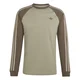 ADIDAS ORIGINALS Majica 3-STRIPES LONGSLEEVE kaki/oliva