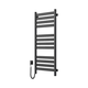 Kupatilski peškirni radijator sa termostatom LARGO 256W 120x50 cm crni levi