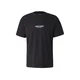 JACK & JONES Majica JWHVESTERBRO črna/bela