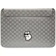 Karl Lagerfeld Sleeve KLCS14SAKHPCG 14 silver Saffiano Monogram Choupette (KLCS14SAKHPCG)
