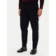 Tommy Hilfiger Hlače iz tkanine MW0MW45058 Mornarsko modra Tapered Fit