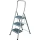 Krause Aluminijasta zložljiva lestev, delovna višina (maks.): 2.70 m Krause MONTO Toppy XL 130877 srebrne barve 6.0 kg