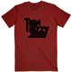 Thin Lizzy Logo Red XL Majica