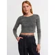 Dilvin Pulover Pullover temno siva