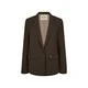 MOS MOSH Blazer MMPhoebe Miley temno rjava