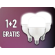 V-TAC LED ŽARNICA E27 T160, 60W, 6600LM, 160°, IP20, 1+2 gratis! Barva světla: Dnevna bela