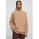 Oversized Knitted Troyer unionbeige