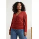 Trendyol Curve Ženska bluza Tbbaw26Af00066, Bordo