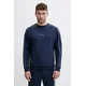 HUGO pulover moški bombaž z elastanom PALO SWEATSHIRT