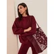 Sinsay - Oversize crewneck duks - maroon