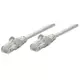Intellinet Network Patch Cable, Cat5e, 5m, Grey, CCA, U/UTP, PVC, RJ45, Gold Plated Contacts, Snagless, Booted, Lifetime Warranty, Polybag