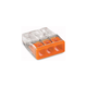 WAGO 2273-203 - Terminal razdelilne omarice COMPACT 3x2,5 450V oranžna