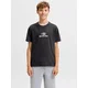 Jack & Jones Junior Majica JCOLEGACY črna / off-bela