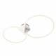 Redo 01-2223 - LED prigušiva plafonski luster SPELL LED/43W/230V bela