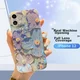 Jiangming Maska za mobilni telefon iPhone 12, Plavo-ljubičasta
