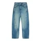 Bershka Kavbojke temno modra