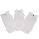 OBLAČIĆ Set bodija za bebe, Beli, 3 komada