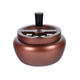Velik vrtljivi pepelnik 13cm baker