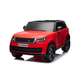 Beneo Električni automobil Range Rover Model 2023, dvosjed, Crvena, kožna sjedala, radio s USB ulazom, stražnji pogon s ovjesom, baterija 12V7AH, EVA kotači, ključ za pokretanje u tri položaja, daljinski up