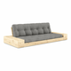 Siva raztegljiva sedežna garnitura 244 cm Base – Karup Design
