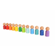 HANAH HOME Drvena igračka Waldorf Rainbow Baby